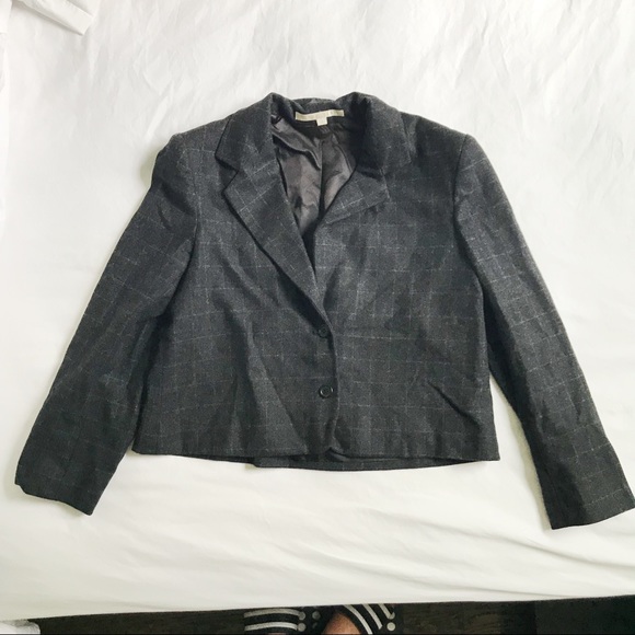 Vintage Perry Ellis Blazer w/ Light Stripes - Picture 5 of 8